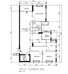 Blk 459 Choa Chu Kang Avenue 4 (Choa Chu Kang), HDB 5 Rooms #157111922